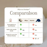 Casquette en soie crème naturelle – Anti-frisottis & humidité