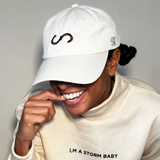 Casquette en soie crème naturelle – Anti-frisottis & humidité